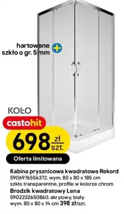 Castorama Kabina prysznicowa oferta