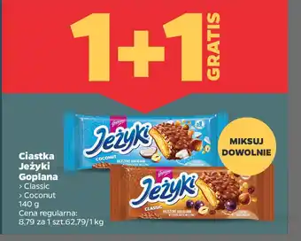 Netto Ciastka Jeżyki Goplana oferta