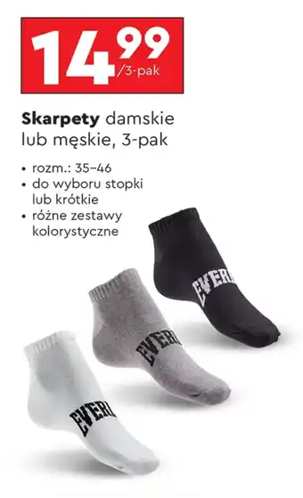 Biedronka Stopki męskie Everlast oferta