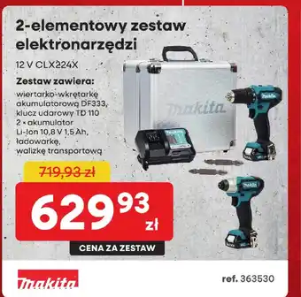 3W Zestaw elektronarzędzi Makita oferta