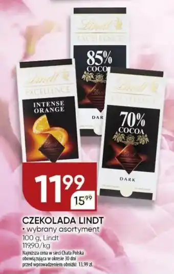 Chata Polska Czekolada lindt oferta