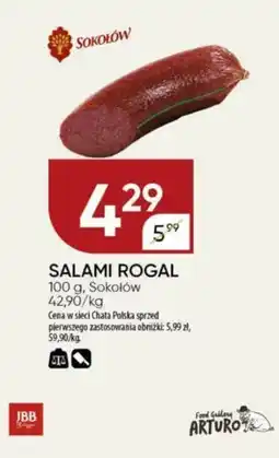 Chata Polska Salami rogal sokołów oferta