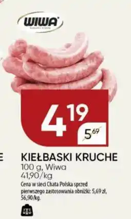 Chata Polska Kiełbaski kruche wiwa oferta