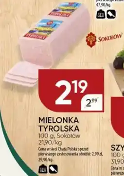 Chata Polska Mielonka tyrolska sokołów oferta