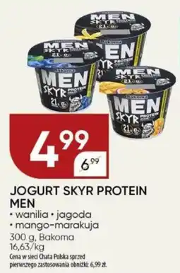 Chata Polska Jogurt skyr protein men Bakoma oferta