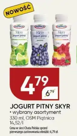 Chata Polska Jogurt pitny skyr osm piątnica oferta