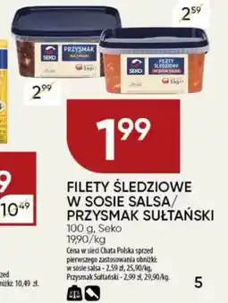 Chata Polska Filety śledziowe w sosie salsa/ przysmak sułtański seko oferta