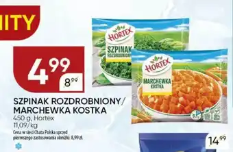 Chata Polska Szpinak rozdrobniony/ marchewka kostka oferta