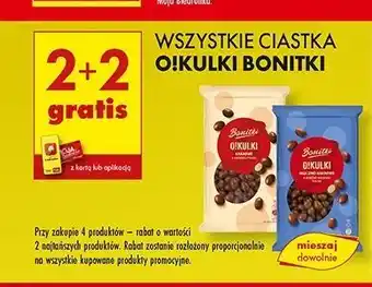 Biedronka Kulki w czekoladzie mlecznej Bonitki oferta