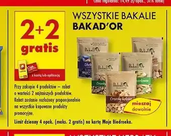 Biedronka Orzechy włoskie Bakad'or oferta