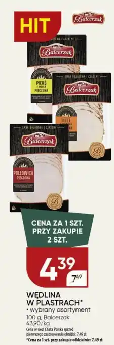 Chata Polska Wędlina w plastrach balcerzak oferta