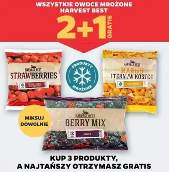 Netto Mrożone owoce Harvest Best oferta