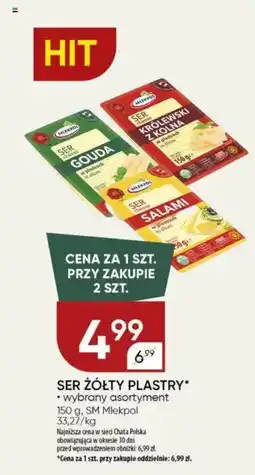 Chata Polska Ser żółty plastry sm mlekpol oferta