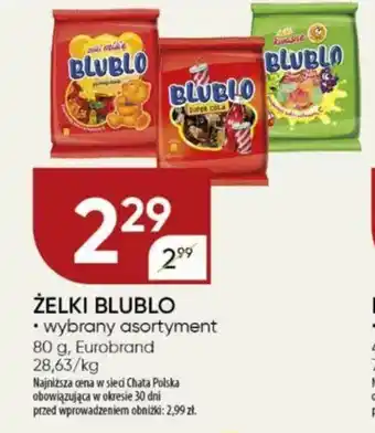 Chata Polska Żelki blublo Eurobrand oferta