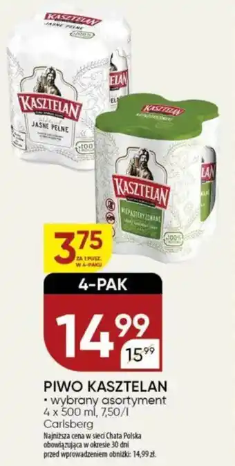 Chata Polska Piwo kasztelan Carlsberg oferta