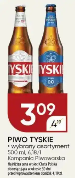 Chata Polska Piwo tyskie kompania piwowarska oferta