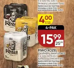 Chata Polska Piwo kozel Kompania Piwowarska oferta