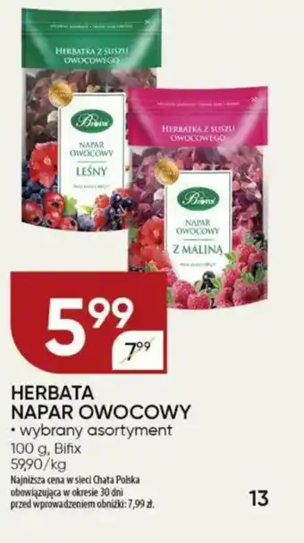 Chata Polska Herbata napar owocowy bifix oferta