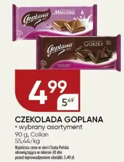 Chata Polska Czekolada goplana Colian oferta