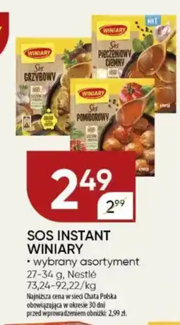 Chata Polska SOS INSTANT WINIARY oferta