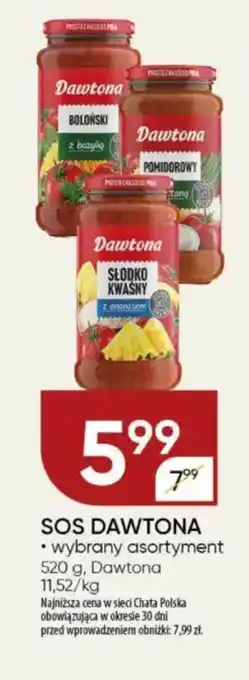 Chata Polska Sos dawtona oferta