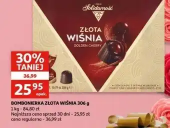 Auchan Bombonierka Solidarność Złota Wiśnia oferta