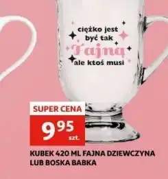 Auchan Kubek boska babka 420 ml oferta