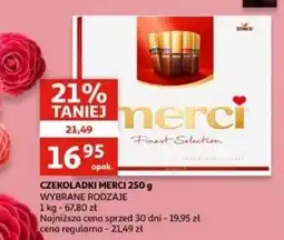 Auchan Bombonierka czerwona Storck Merci oferta