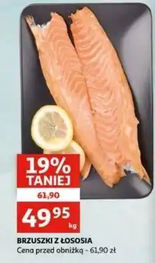 Auchan Brzuszki z łososia oferta