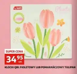 Auchan Klocki tulipany Qbi oferta