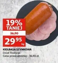 Auchan Kiełbasa szynkowa oferta