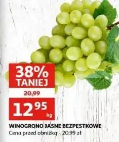 Auchan Winogrona jasne oferta