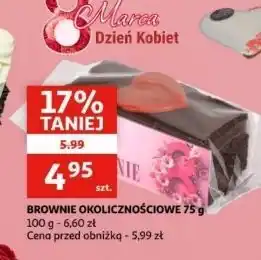 Auchan Brownie walentykowe oferta