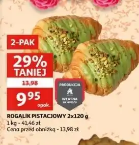 Auchan Rogalik pistacjowy oferta