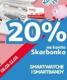 Auchan Smartwatche i smartbandy oferta