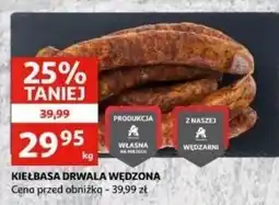 Auchan Kiełbasa drwala wędzona Auchan oferta