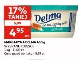 Auchan Margaryna Delma Ze Szczyptą Soli oferta