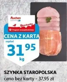 Auchan Szynka staropolska oferta