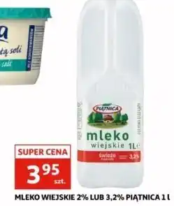 Auchan Mleko wiejskie 3.2% Piątnica oferta