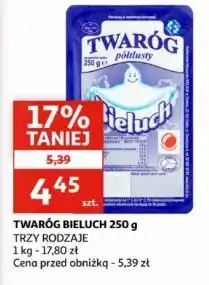 Auchan Twaróg półtłusty Bieluch oferta