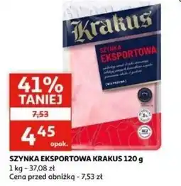 Auchan Szynka eksportowa Krakus Animex oferta