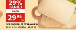 Auchan Ser emmentaler czarnoleski oferta