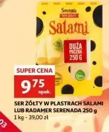 Auchan Ser salami plastry Serenada oferta