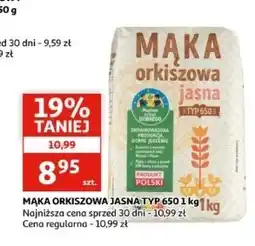 Auchan Mąka orkiszowa jasna Auchan Bio oferta