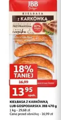 Auchan Kiełbasa gospodarska Jbb Bałdyga oferta