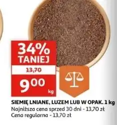 Auchan Siemie lniane oferta