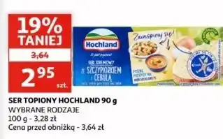 Auchan Ser kremowy ze szczypiorkiem i cebulą Hochland oferta