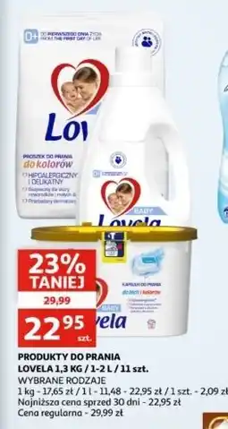 Auchan Płyn do płukania tkanin Lovela oferta