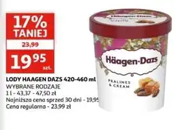 Auchan Lody pralines & cream Haagen-Dazs oferta