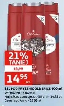 Auchan Żel pod prysznic Old Spice Original oferta